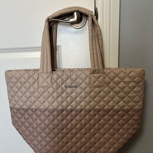 Medium metro tote in mushroom and beige. Nordstrom exclusive.